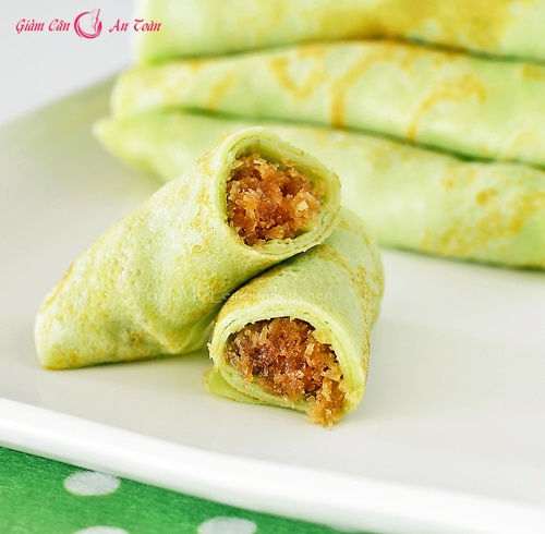 Cách làm bánh crepe lá dứa hấp dẫn-p4